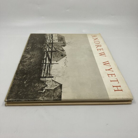 Andrew Wyeth: Dry Brush and Pencil Drawings Hardcover w/ Dust Jacket 1968 Book - Picture 5 of 8